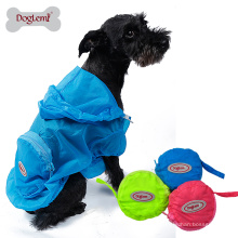 Doglemi pele desgaste cão pet capa de chuva resistente a UV cão camo jaqueta roupas